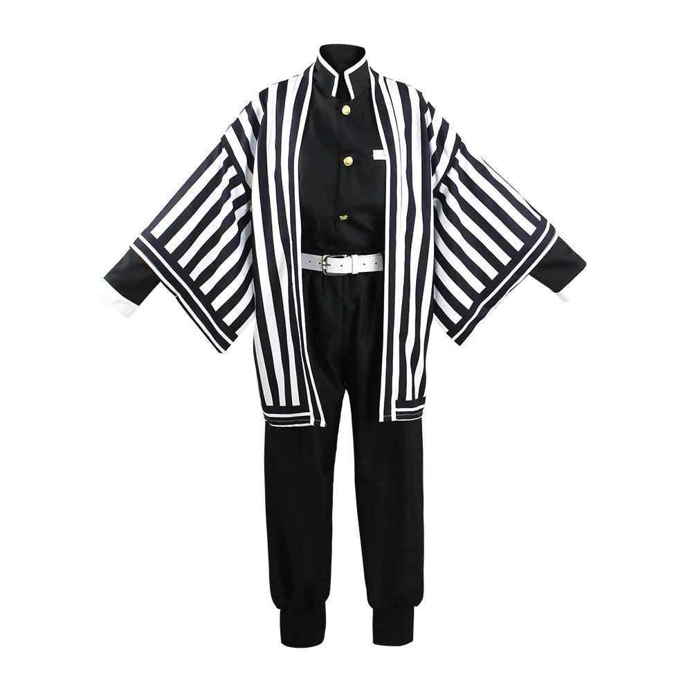 Demon Slayer Cosplay Tanjiro Nezuko Cosplay Kids Shinobu Costume Japanese Anime Cartoon Halloween Costume Christmas Gifts