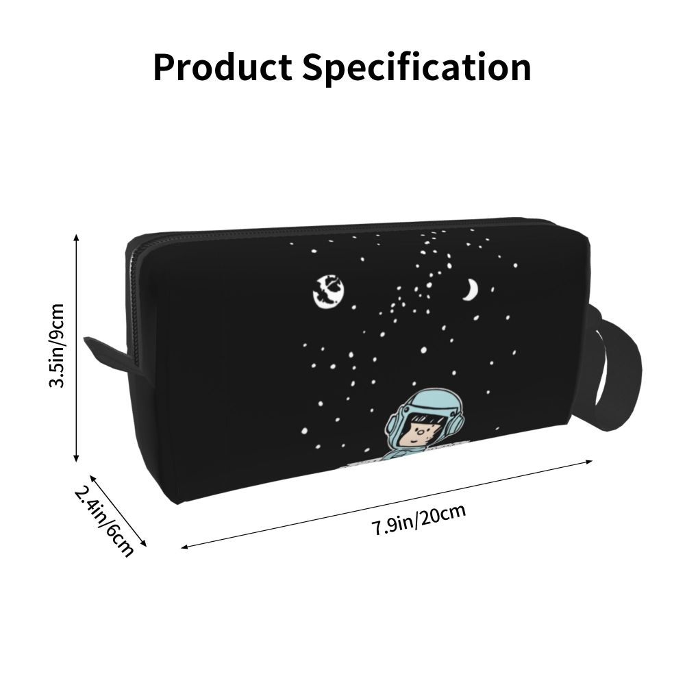 Custom Mafalda Balloon Heart Makeup Bag Women Travel Cosmetic Organizer Quino Manga Cartoon Storage Toiletry Bags Dopp Kit Case