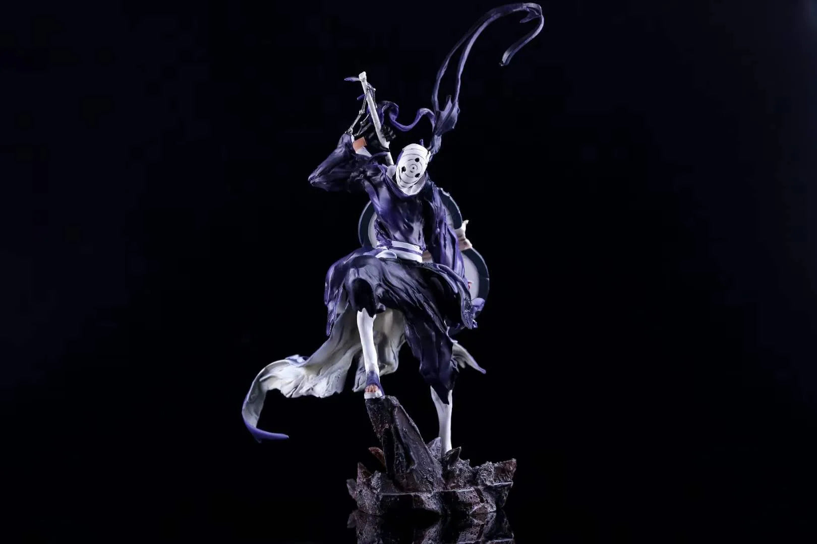 NARUTO Uchiha Obito 34cm Figure Huge Model Doll Anime Otsutsuki Hagoromo Cool Collect Figurine Gifts Toys