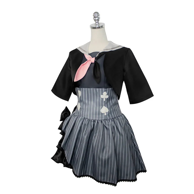 Anime Project Sekai Colorful Stage! Feat. Cosplay Akiyama Mizuki Cosplay Costume Lolita Dress Halloween Party Outfit