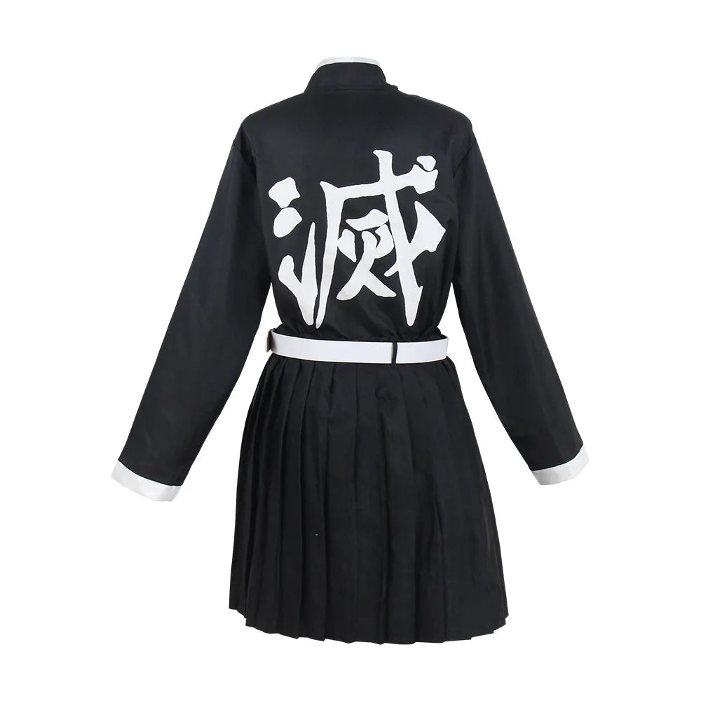 Demon Slayer Cosplay Tanjiro Nezuko Cosplay Kids Shinobu Costume Japanese Anime Cartoon Halloween Costume Christmas Gifts