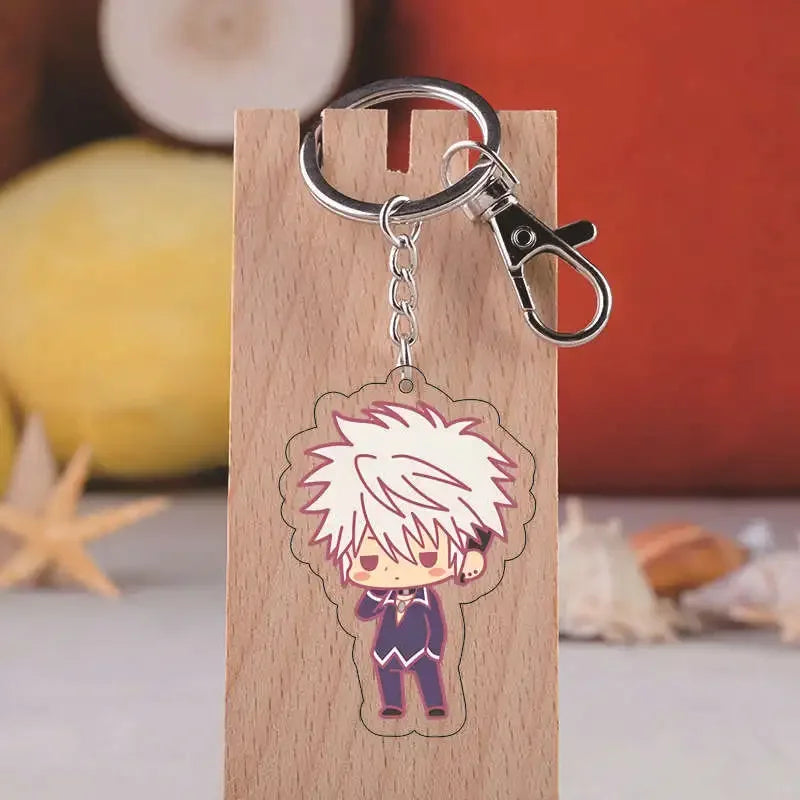Anime Fruits Basket Acrylic Keychain Tohru Souma Sohma Ayame Shigure Cartoon Figure Key Chain Pendant Gift