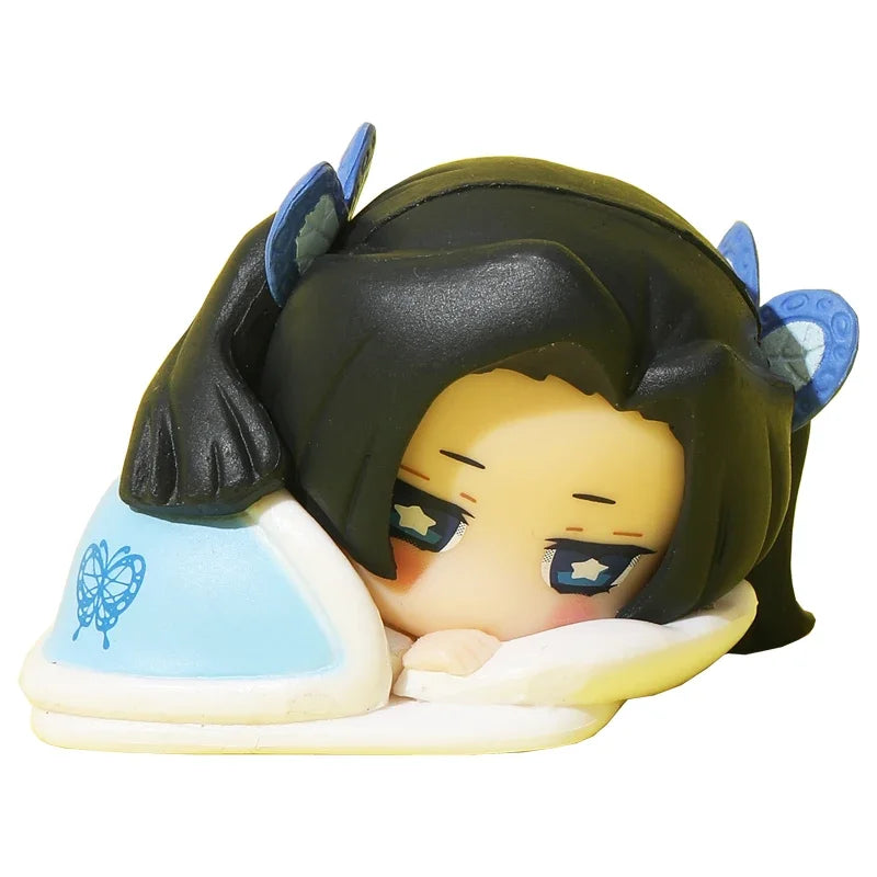 Genuine Demonly Slayer Tomioka Giyuu Kanzaki Aoi Kamado Tanjirou Hashibira Inosuke Anime Figures Japanese Anime Kids Brinquedos