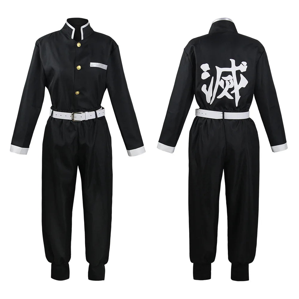 Demon Slayer Cosplay Tanjiro Nezuko Cosplay Kids Shinobu Costume Japanese Anime Cartoon Halloween Costume Christmas Gifts
