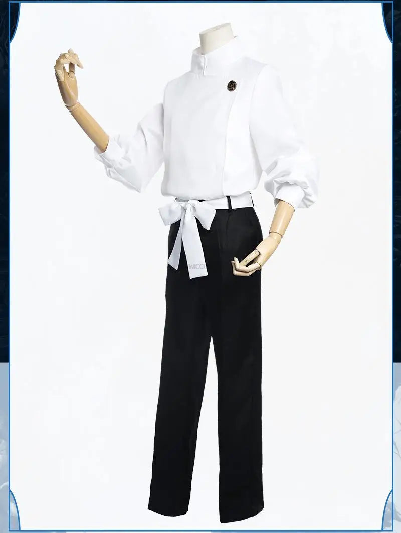 Anime Jujutsu Kaisen Yuta Okkotsu Cosplay Costume Men Women Yuta Okotsu Wig Cosplay Halloween Party Uniform sets