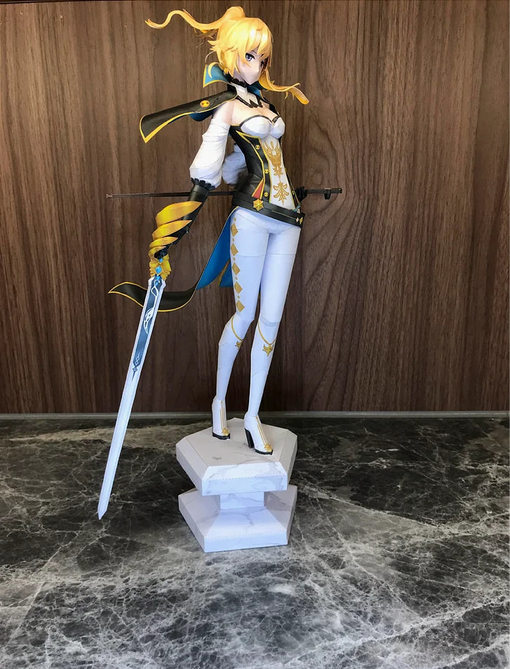 Figure Original God Piano Anime Paper Model Handicraft Model Two-dimensional Game