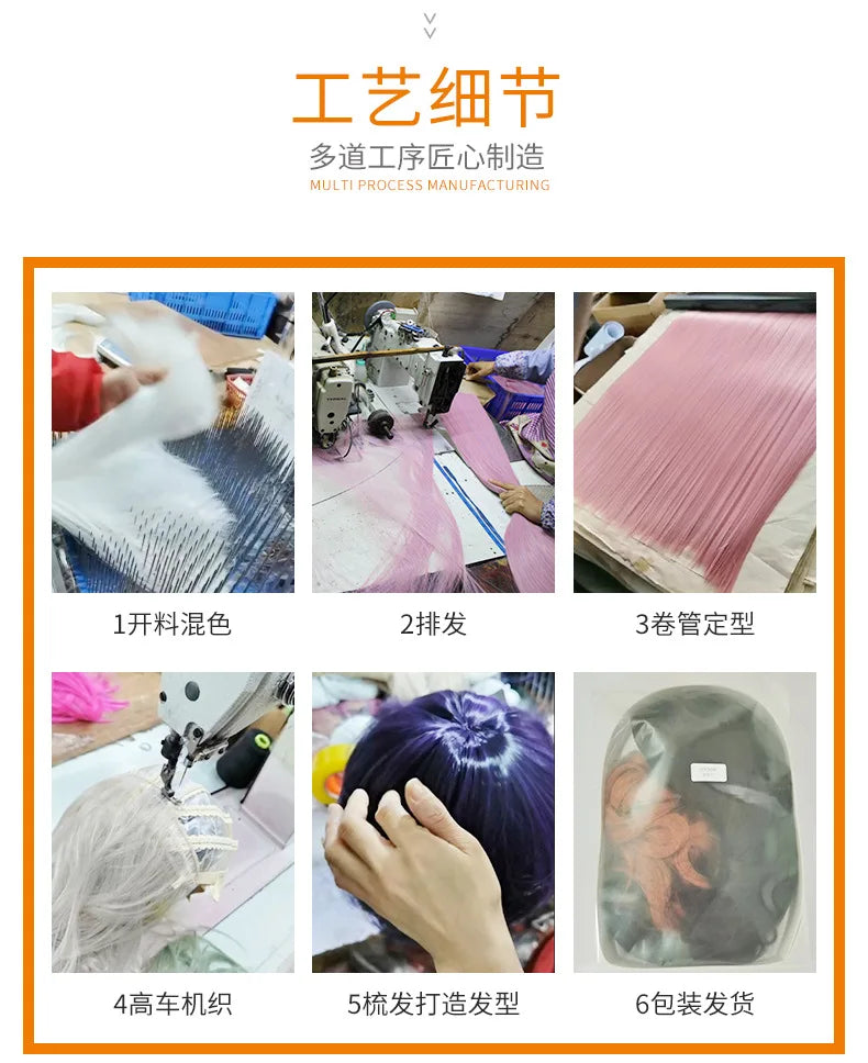 Anime Klee Cosplay Wig Genshin Impact Cat Ears Costumes Adult Unisex Headwear Project Sekai Promotion