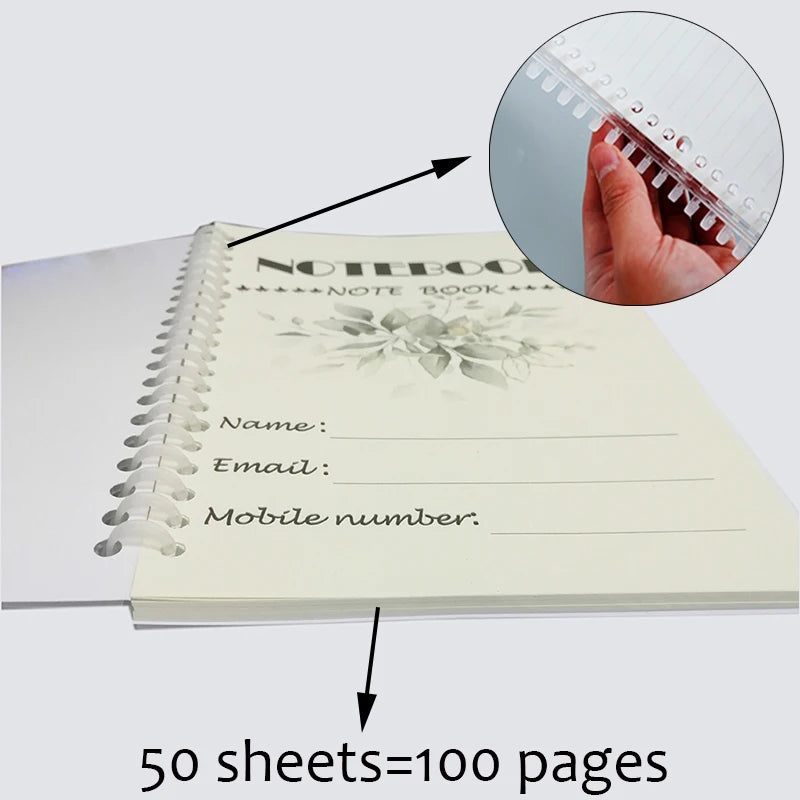 Anime Your Name 2 Movie Manga Spiral Ring Notebook Poster Andrew Kimi No Na Wa Prints Love Silk Writing Pad Note Book Journal