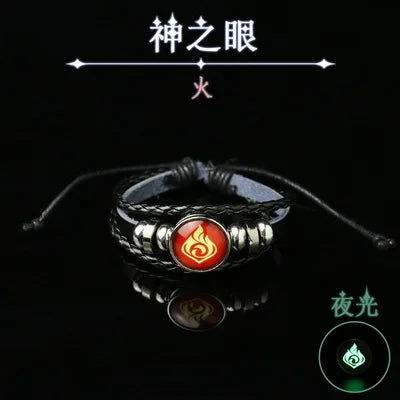 Anime Game Genshin Impact COSPLAY God's Eye Luminous Element Bracelet, Project Game Props, Cute And Personalized Gifts