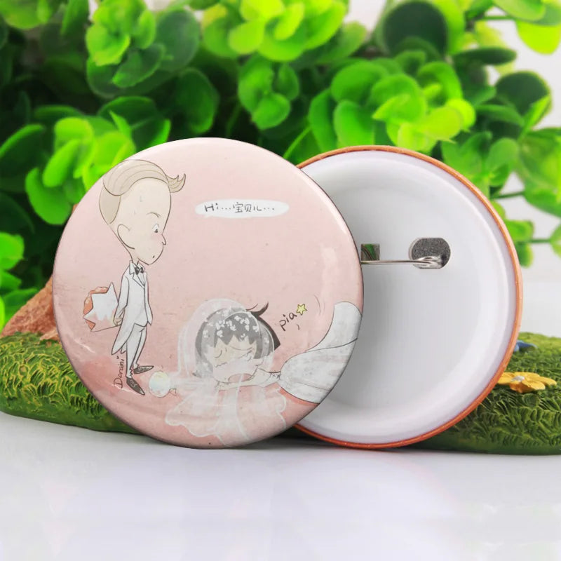 1PCS Chi-bi Maruko Fashion Anime Customized Brooches Cartoon Pin Brooch Badge Pins Unisex Jewelry Birthday Gifts New