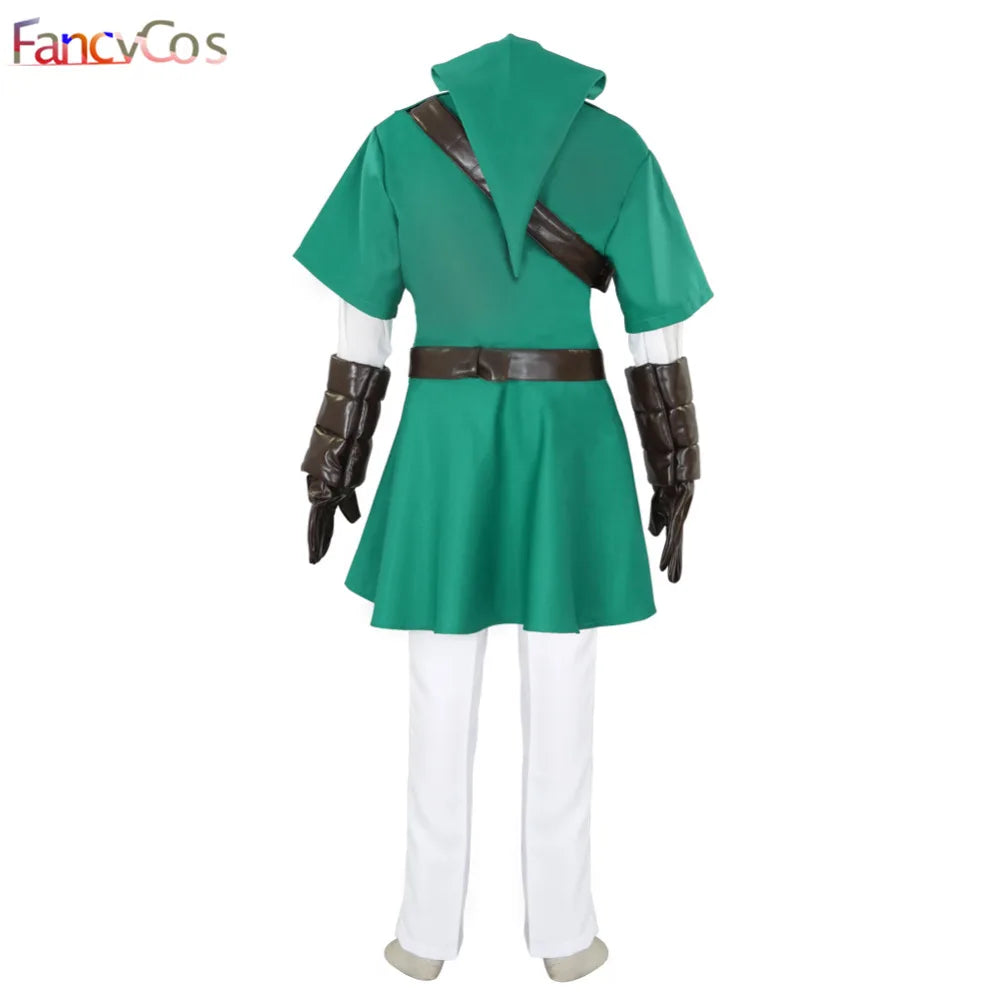 BOTW Link Zelda Link Uniform Cosplay Costume Game Anime Japanese High Quality Custom Made Anime Clothes