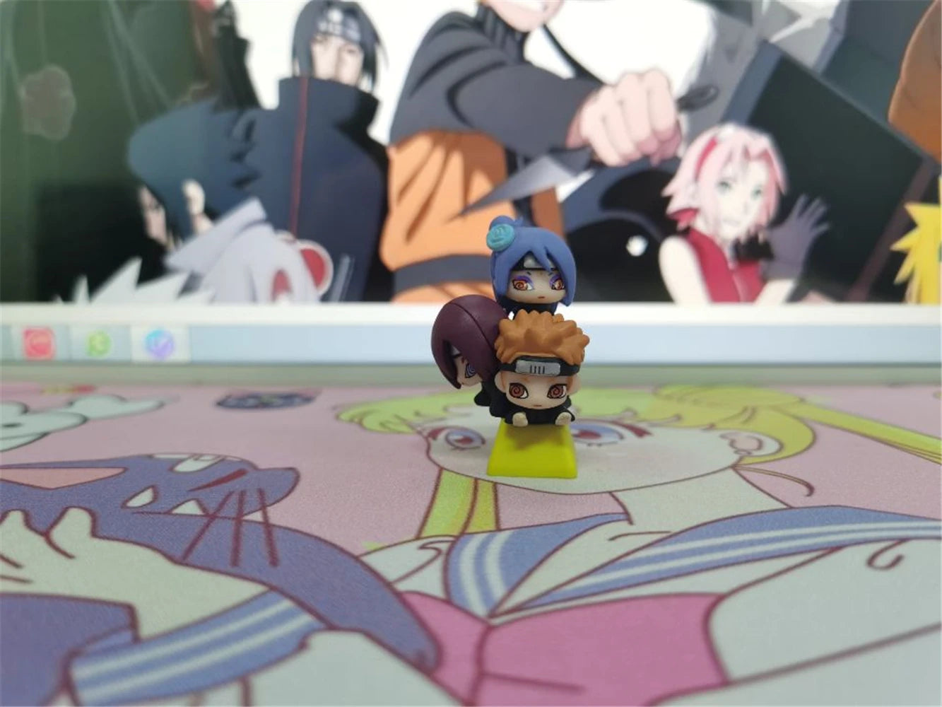 DIY Keycap 1 pcs Games and anime PBT key cap mechanical keyboards keycaps for mechanical keyboards R4 height Cherry MX axis,S5