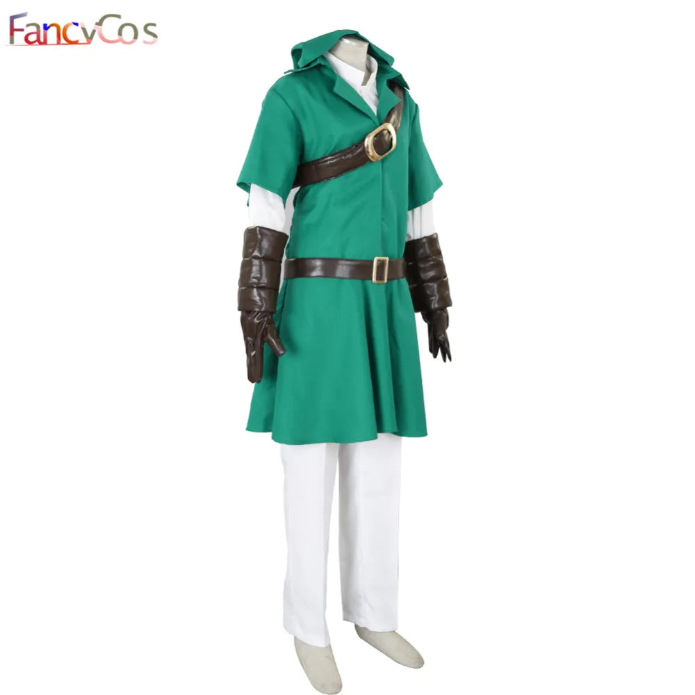 BOTW Link Zelda Link Uniform Cosplay Costume Game Anime Japanese High Quality Custom Made Anime Clothes