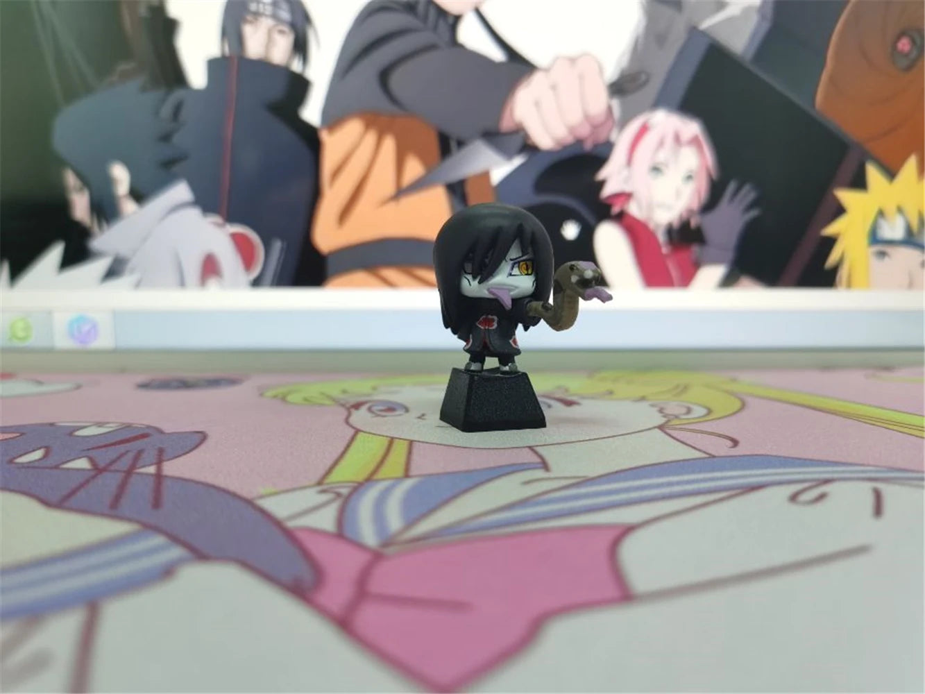 DIY Keycap 1 pcs Games and anime PBT key cap mechanical keyboards keycaps for mechanical keyboards R4 height Cherry MX axis,S5