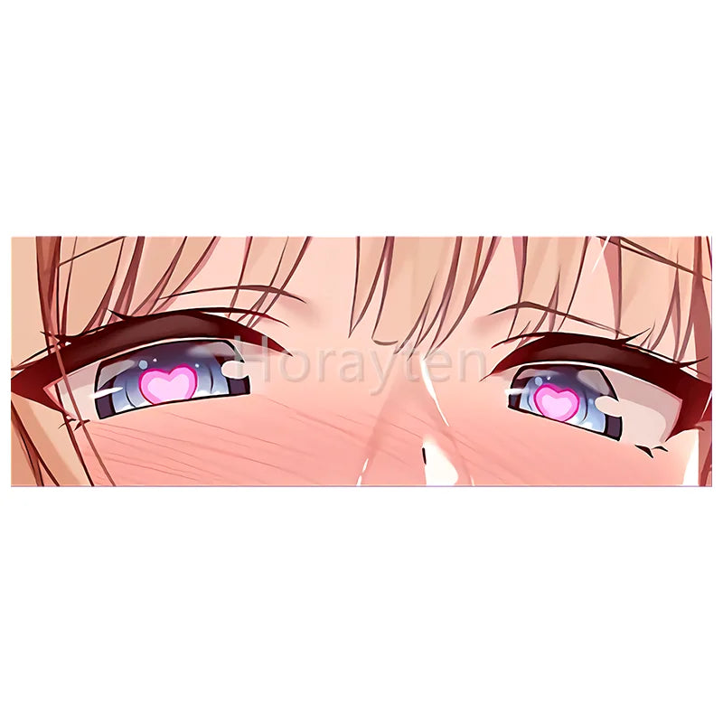 Car Decals Stickers for Japanese Beauty Love Eyes Anime Auto Motorcycle Helmet Decals Computer Case DIY Decoration