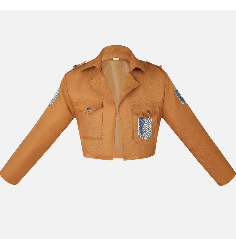 Attack on Titan A2201 Fashion Anime Coat Casual Coats Cartoon Winter Jackets Men Woman Clothing Unisex