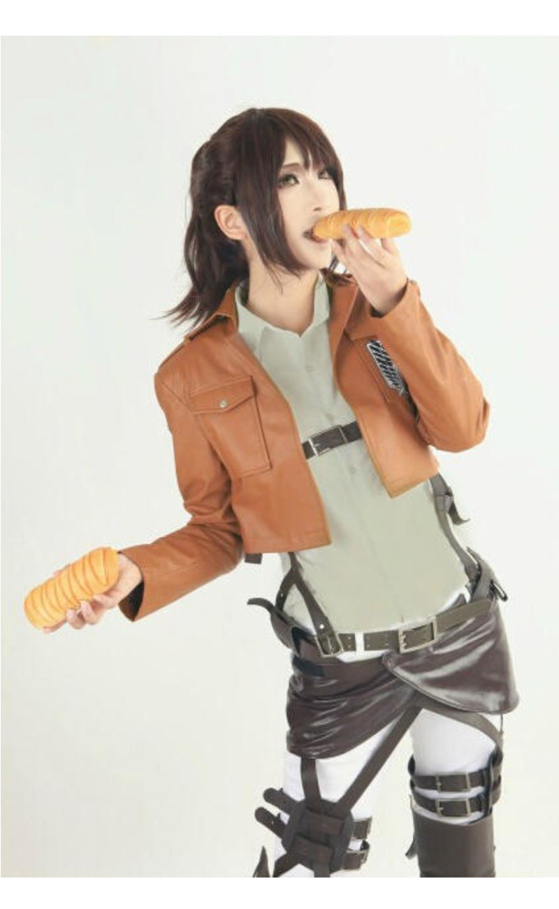 Attack on Titan A2201 Fashion Anime Coat Casual Coats Cartoon Winter Jackets Men Woman Clothing Unisex