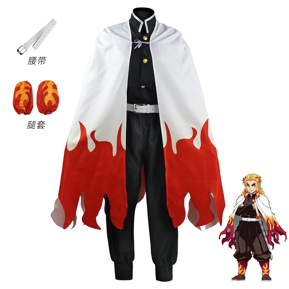 Demon Slayer Cosplay Tanjiro Nezuko Cosplay Kids Shinobu Costume Japanese Anime Cartoon Halloween Costume Christmas Gifts