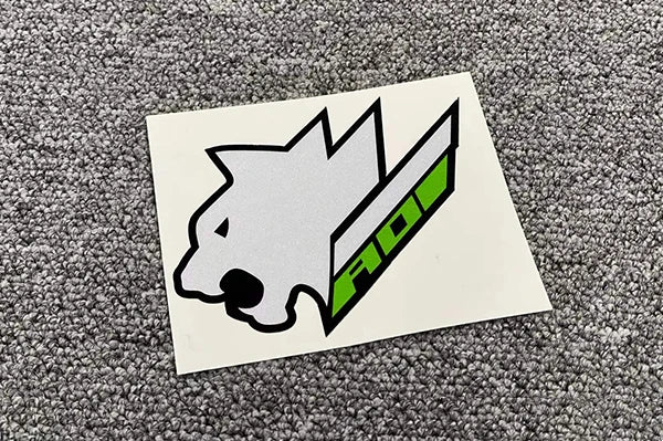 Car Styling Sticker Decal for Event Sports Anime Cartoon AOI Team Racing Snake Motor Helmet Decorate Decals