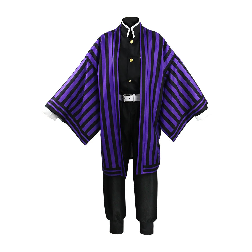 Demon Slayer Cosplay Tanjiro Nezuko Cosplay Kids Shinobu Costume Japanese Anime Cartoon Halloween Costume Christmas Gifts