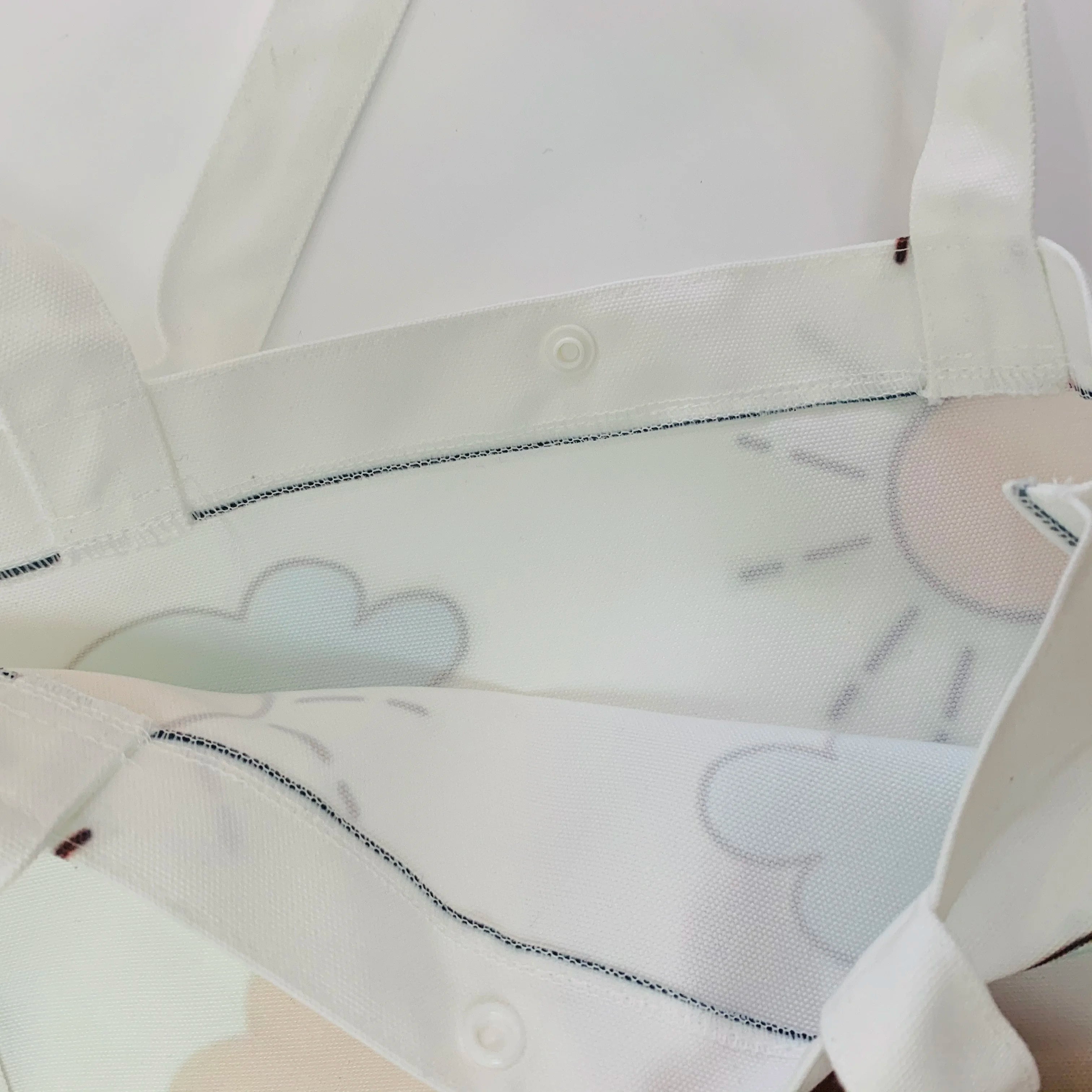 Disney Alice in Wonderland M0041 Anime Shoulder Bags Cartoon Customized Shopping Bag Casual Tote Storage Handbag Gift