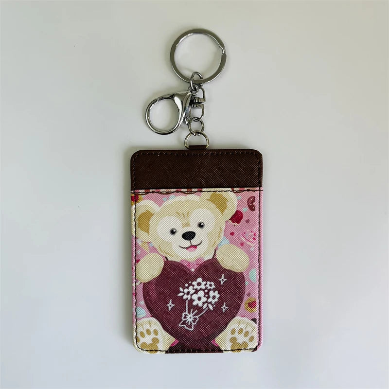 Disney Duffy StellaLou ShellieMay Anime Card Holder Cartoon Storage Bags Coin Wallet Handbag Kid Girl Birthday Gift