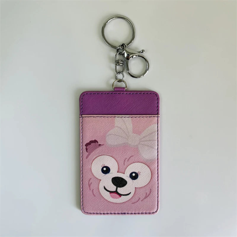 Disney Duffy StellaLou ShellieMay Anime Card Holder Cartoon Storage Bags Coin Wallet Handbag Kid Girl Birthday Gift