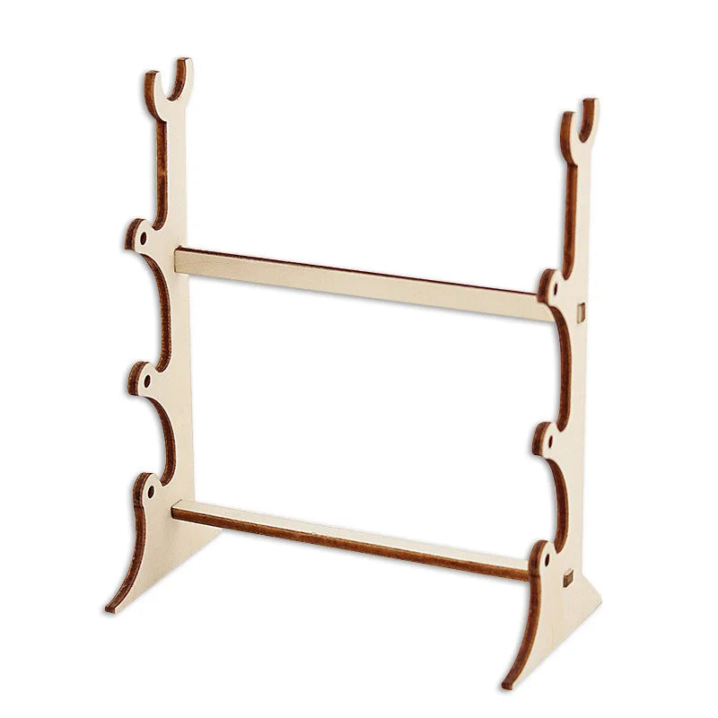 Anime Weapon DIY Displays Stand Model Gun Knife Samurai Sword Katana Holder Universal Frame Game Keychain Tool Box Gift Bag Toys