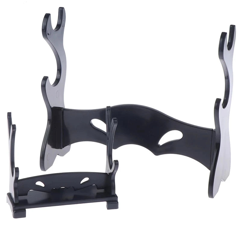 Anime Weapon DIY Displays Stand Model Gun Knife Samurai Sword Katana Holder Universal Frame Game Keychain Tool Box Gift Bag Toys