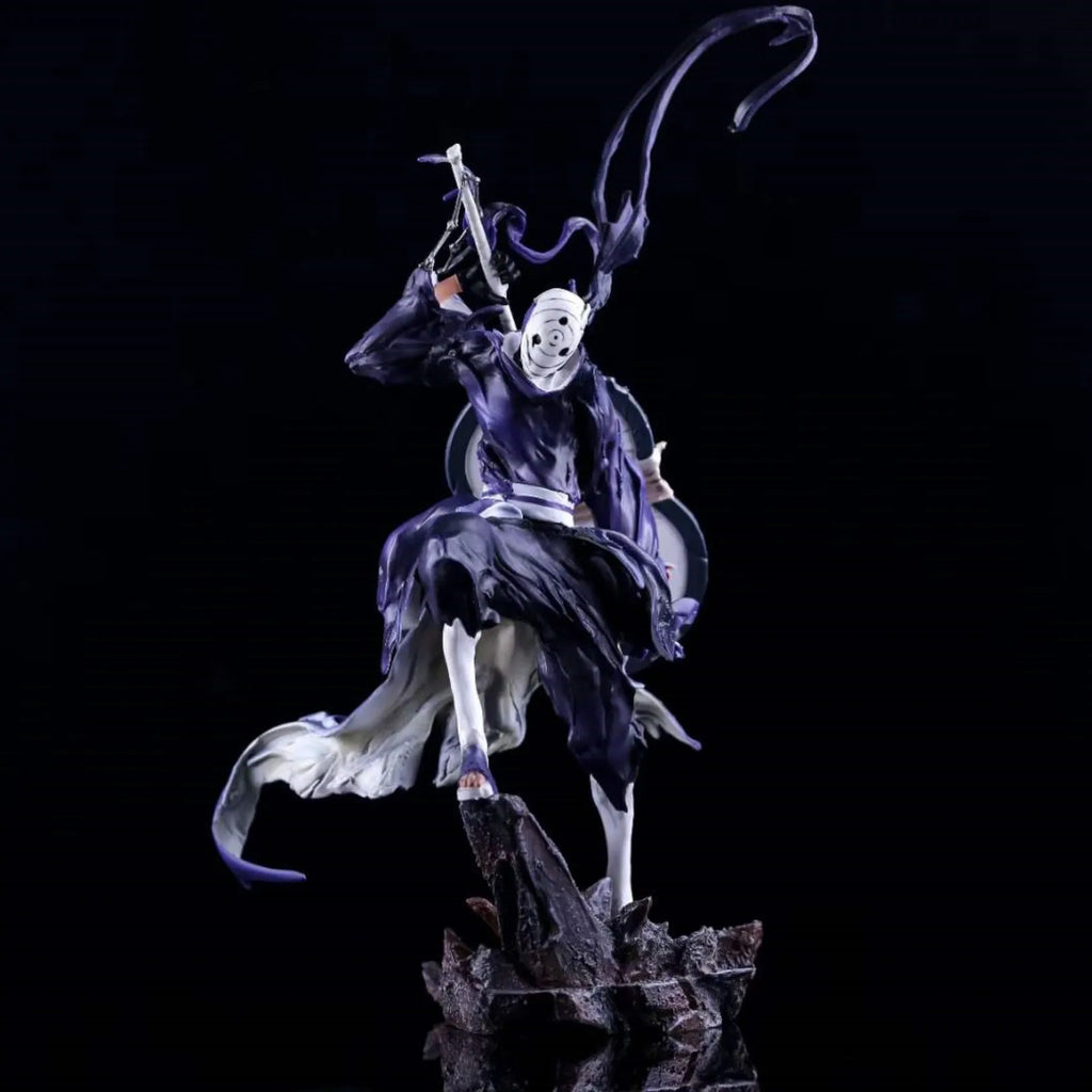 NARUTO Uchiha Obito 34cm Figure Huge Model Doll Anime Otsutsuki Hagoromo Cool Collect Figurine Gifts Toys