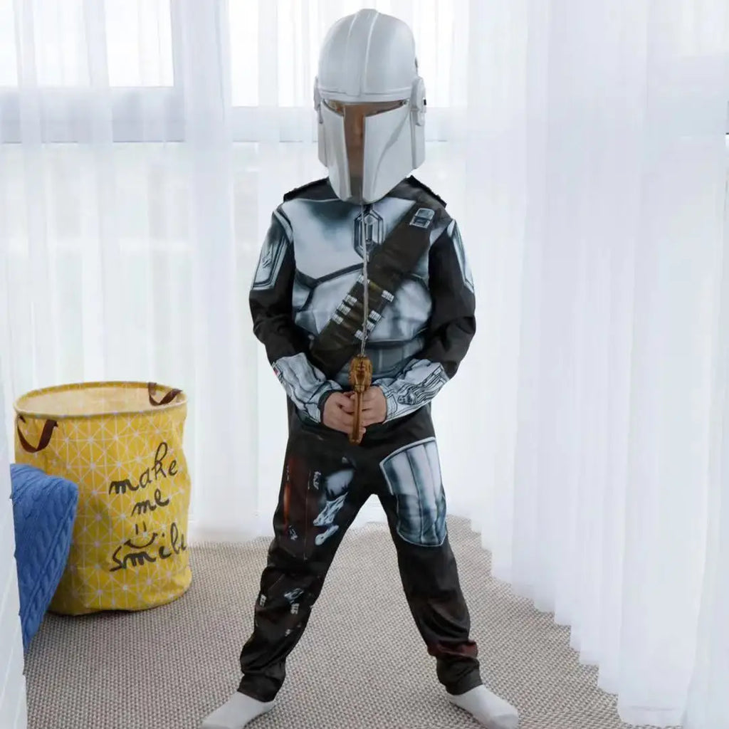 Halloween Costumes for Boy Children Anime Cosplay Galaxy Bounty Hunter super hero Fantasy Personality Costume Disfraz Halloween