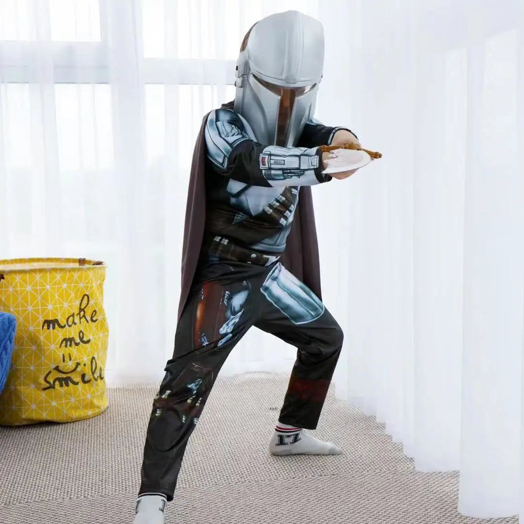 Halloween Costumes for Boy Children Anime Cosplay Galaxy Bounty Hunter super hero Fantasy Personality Costume Disfraz Halloween