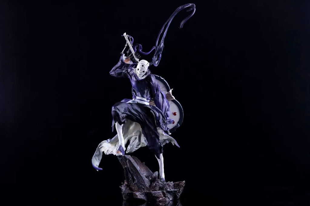 NARUTO Uchiha Obito 34cm Figure Huge Model Doll Anime Otsutsuki Hagoromo Cool Collect Figurine Gifts Toys