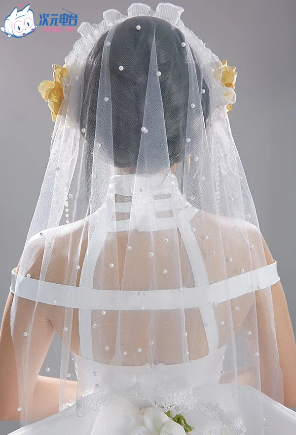 Anime SPY X FAMILY Yor Forger Briar Cosplay Costumes Doujin Wedding Dresses Girls Halloween Lolita Jumpsuit Bows Gloves Earrings