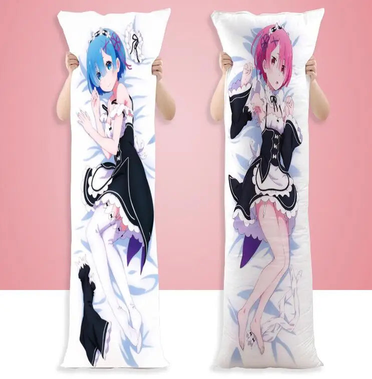 2WAY Anime Dakimakura Game Genshin Impact Barbara Cosplay Pillow Case Fullbody Hugging Pillowcase Peachskin Long Cushion Cover