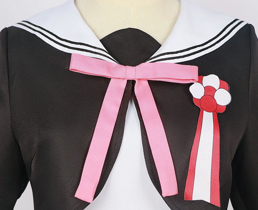 Anime Konohoshi Umika Cosplay Costume Manga Time Kirara White Dress Black Mini Coat School Jk Uniform Halloween for Girls