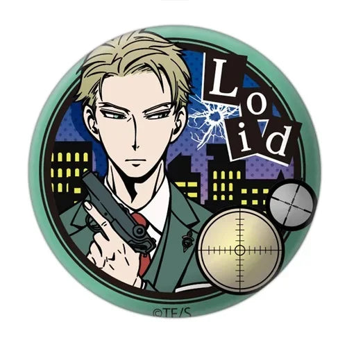 Anime Spy X Family Badge Brooch Pin Cospaly Loid Anya Yor Metal Pins Costume Accessories