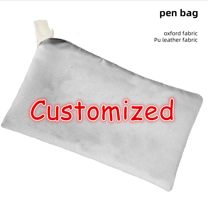 Disney Alice In Wonderland P8871 Anime Customized Cosmetics Bags Cartoon Pen Bag Storage Handbag Stationery Birthday Gift