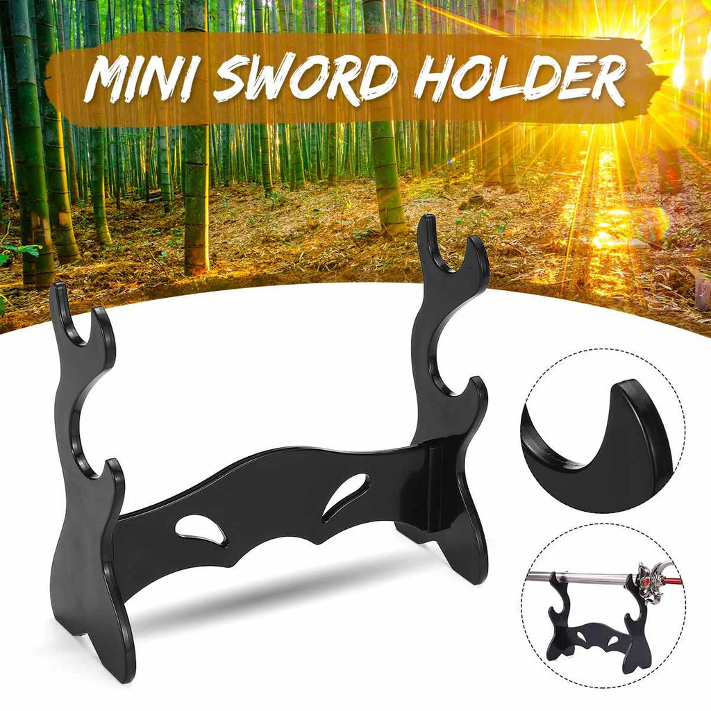 Anime Weapon DIY Displays Stand Model Gun Knife Samurai Sword Katana Holder Universal Frame Game Keychain Tool Box Gift Bag Toys