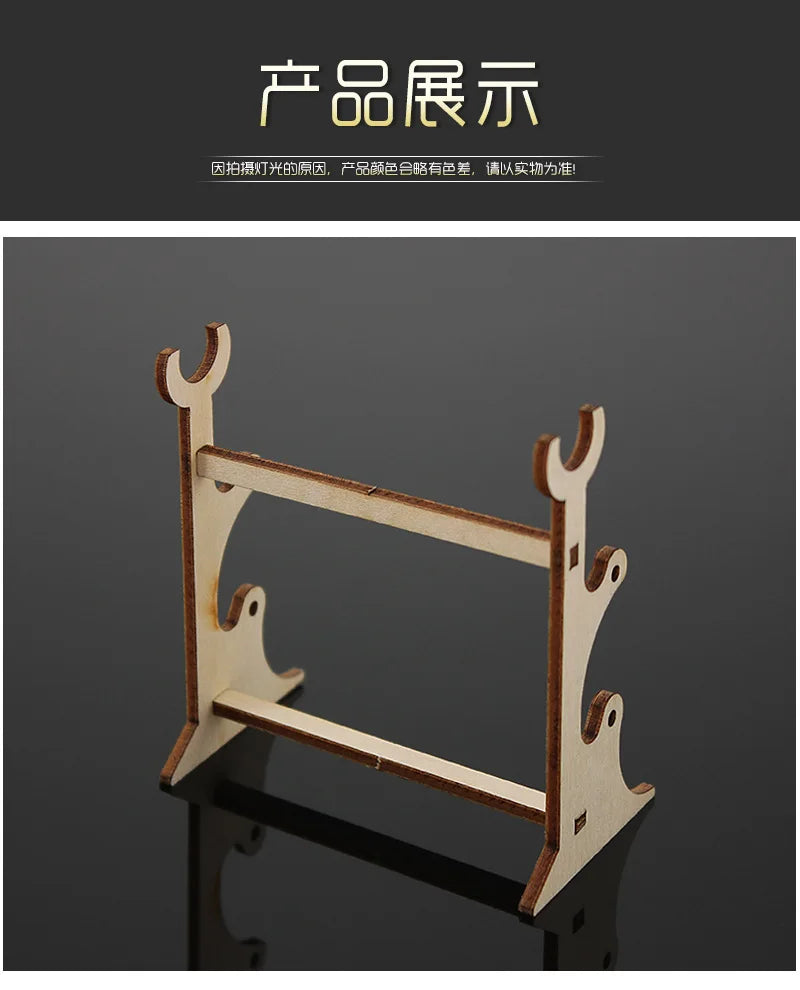 Anime Weapon DIY Displays Stand Model Gun Knife Samurai Sword Katana Holder Universal Frame Game Keychain Tool Box Gift Bag Toys