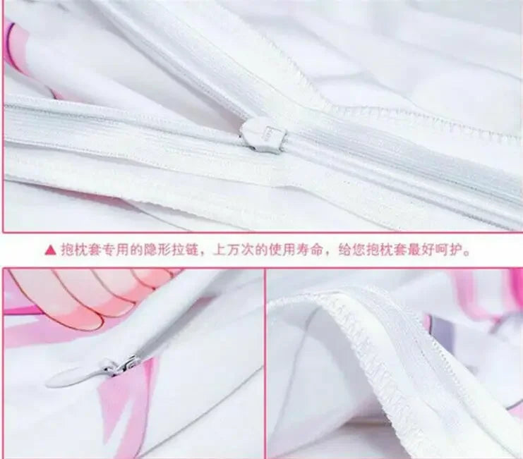 2WAY Anime Dakimakura Game Genshin Impact Barbara Cosplay Pillow Case Fullbody Hugging Pillowcase Peachskin Long Cushion Cover