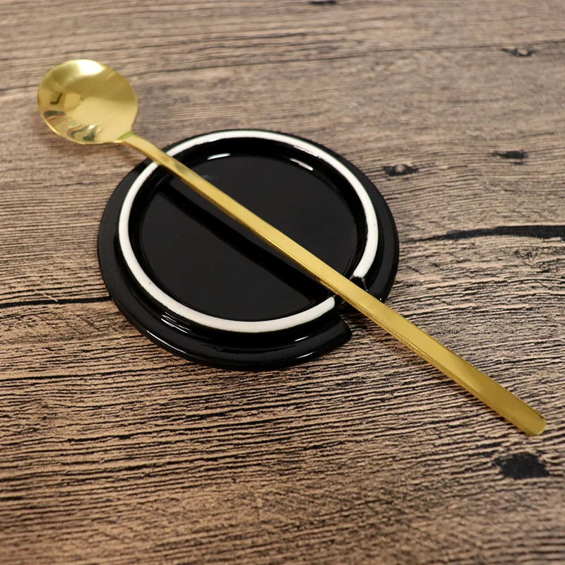 2022 Gift Kids Halloween Genshin Impact Accessories KEQING Spoon with lid Ceramic hot stamping mug