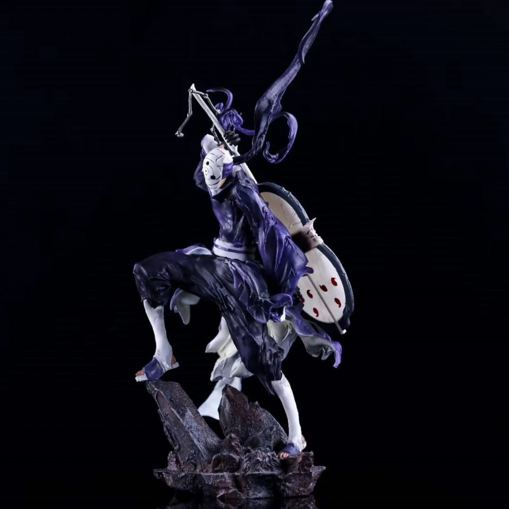 NARUTO Uchiha Obito 34cm Figure Huge Model Doll Anime Otsutsuki Hagoromo Cool Collect Figurine Gifts Toys