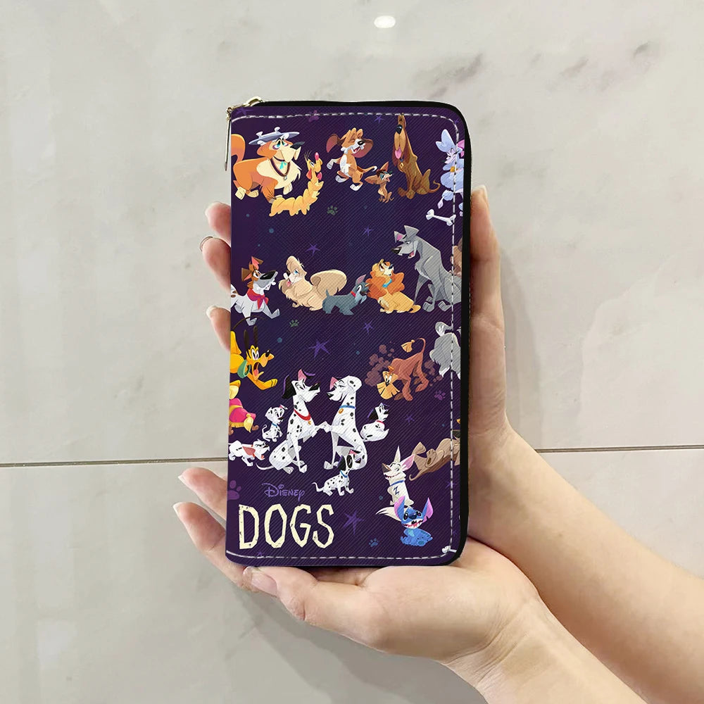 Disney Marie Cat Cheshire cat W5999 Anime Briefcases Wallet Cartoon Zipper Coin Bag Casual Purses Card Storage Handbag Gift