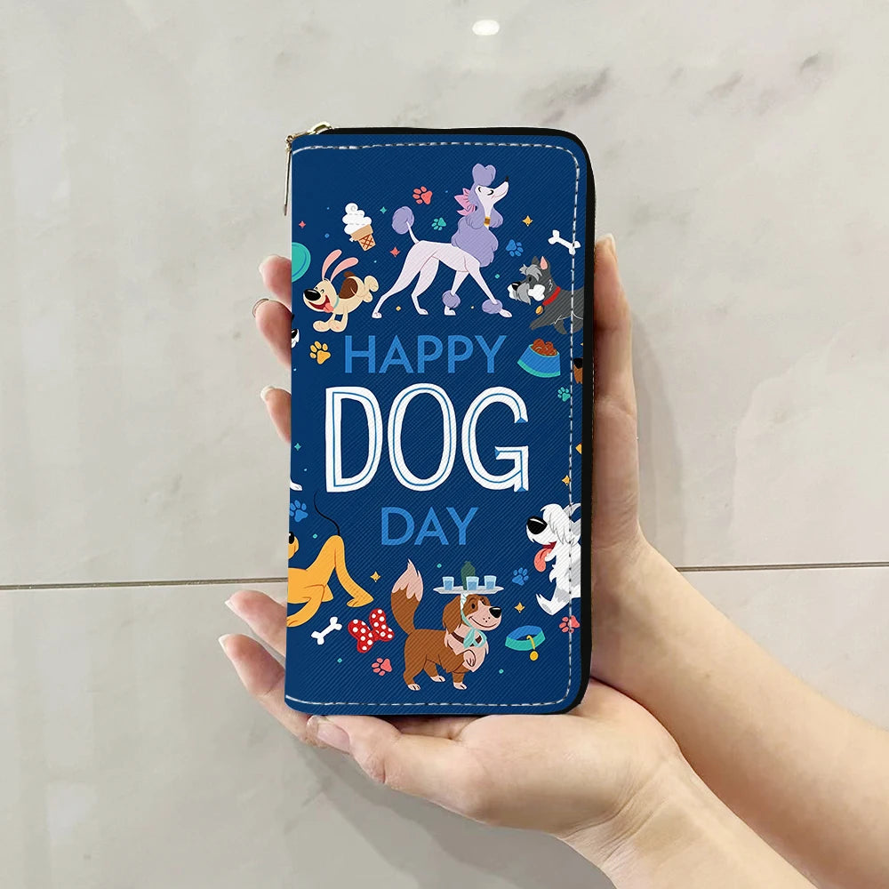 Disney Marie Cat Cheshire cat W5999 Anime Briefcases Wallet Cartoon Zipper Coin Bag Casual Purses Card Storage Handbag Gift