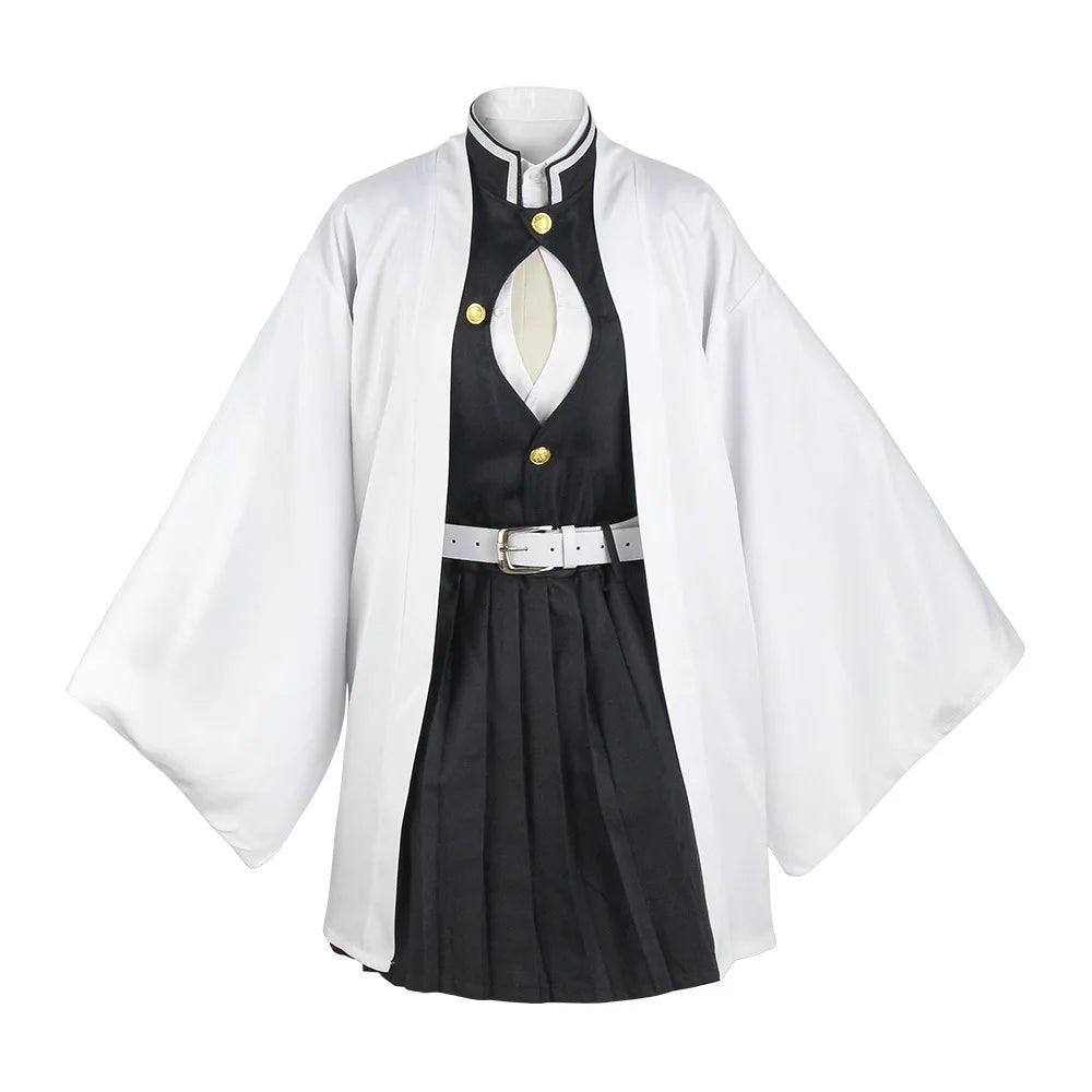 Demon Slayer Cosplay Tanjiro Nezuko Cosplay Kids Shinobu Costume Japanese Anime Cartoon Halloween Costume Christmas Gifts