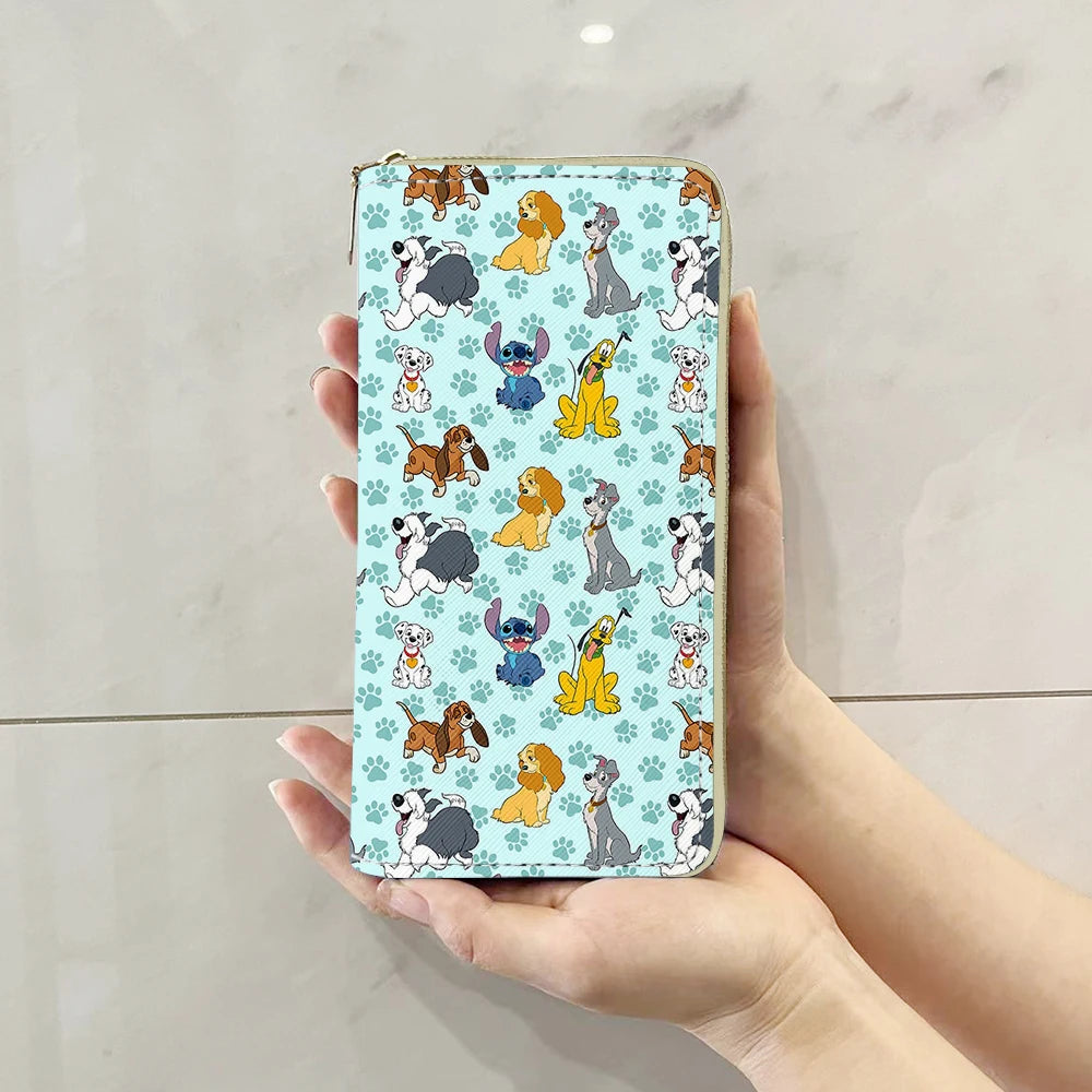 Disney Marie Cat Cheshire cat W5999 Anime Briefcases Wallet Cartoon Zipper Coin Bag Casual Purses Card Storage Handbag Gift