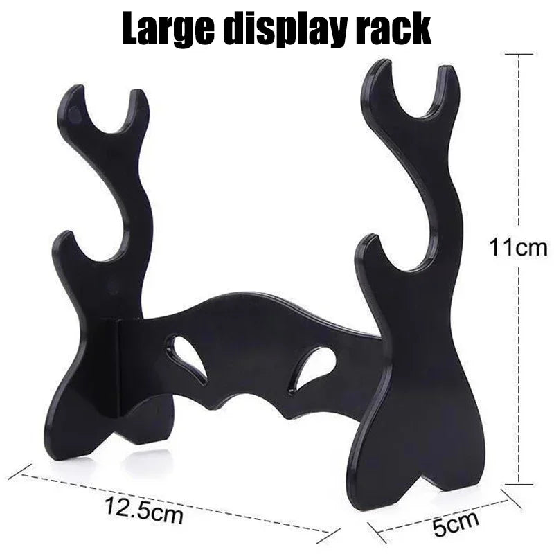 Anime Weapon DIY Displays Stand Model Gun Knife Samurai Sword Katana Holder Universal Frame Game Keychain Tool Box Gift Bag Toys